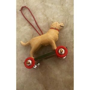 Tin Retriever Ornament